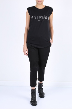 Top z logo marki, zdjęcie 2 Top z logo marki od Balmain